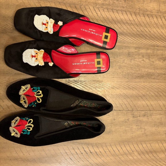 Michael Simon and holiday edition shoes 2 pair - Picture 1 of 2